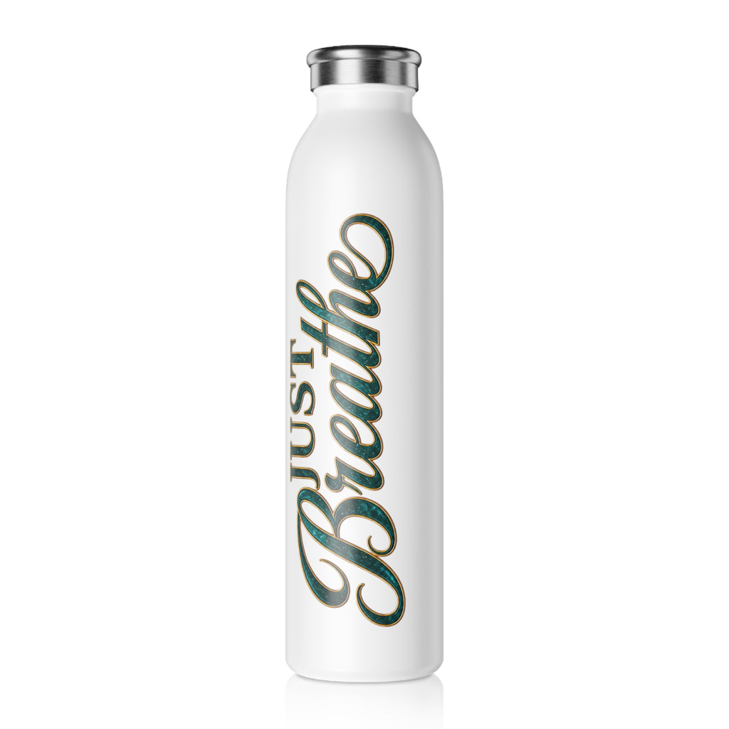Just Breathe Slim Water Bottle