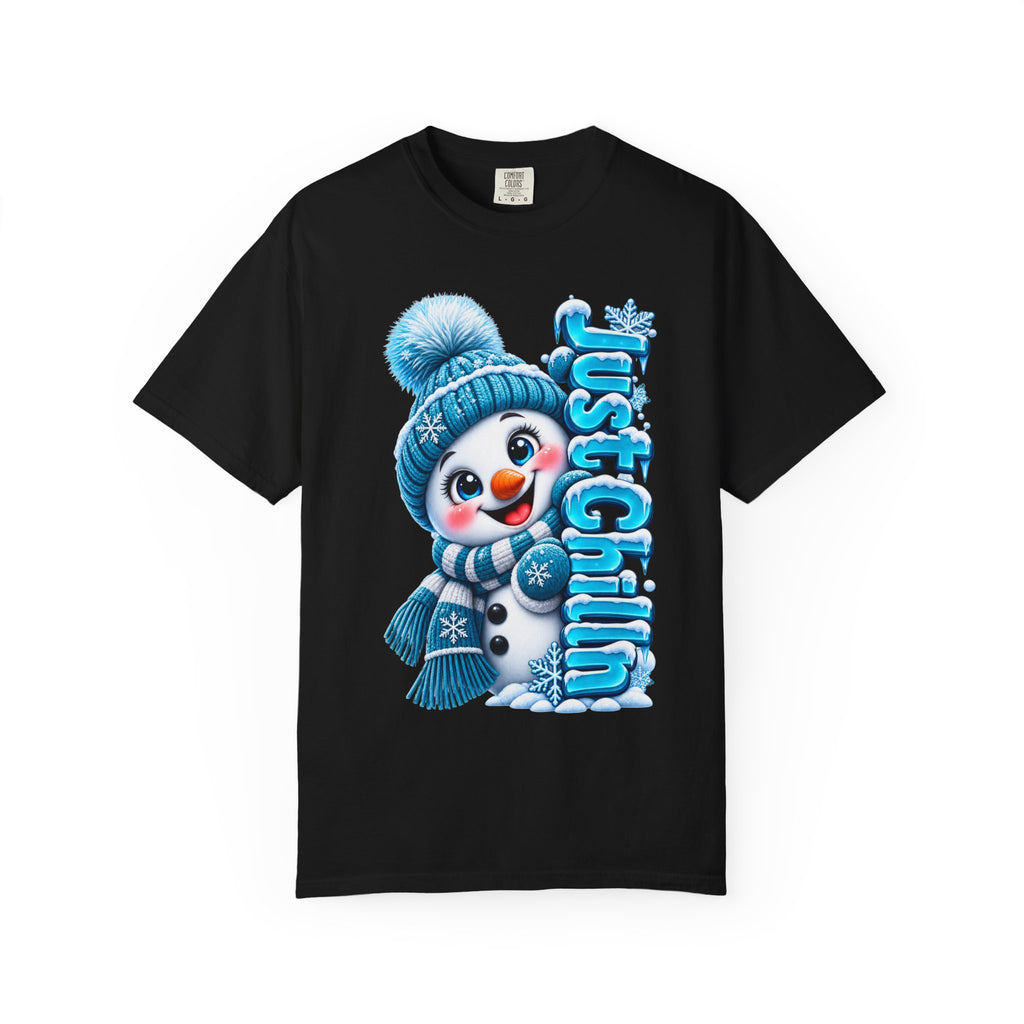 JUST CHILLN Unisex Garment-Dyed T-shirt
