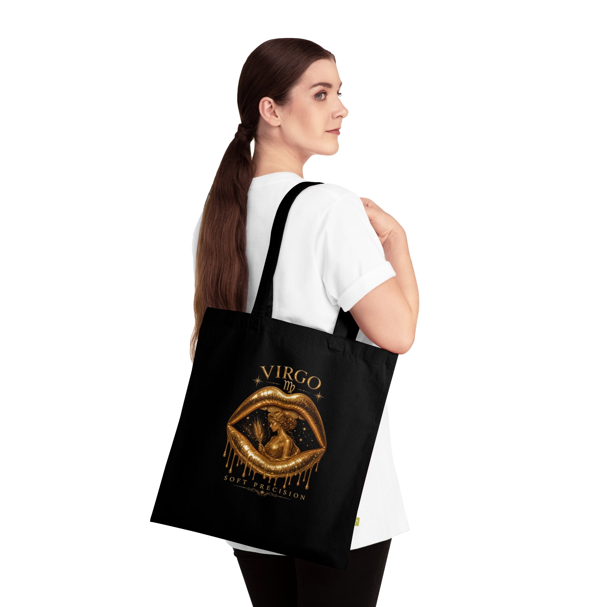 Virgo Zodiac Celestial Tote Bag