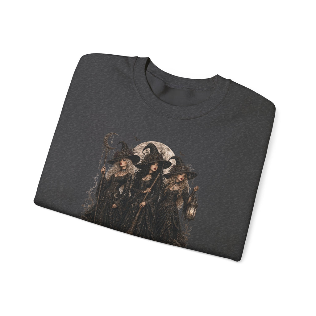 VINTAGE HALLOWEEN WITCHES Crewneck Sweatshirt
