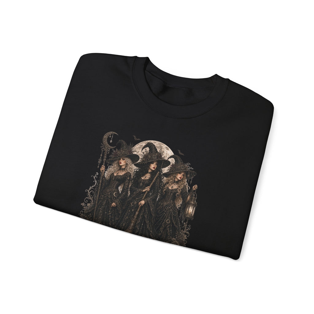 VINTAGE HALLOWEEN WITCHES Crewneck Sweatshirt