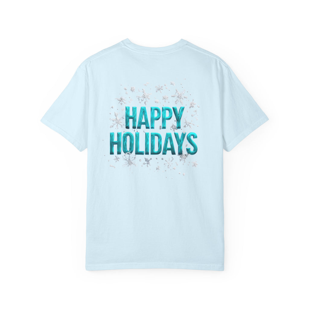 JUST CHILLN SNOWMAN Unisex Garment-Dyed T-shirt