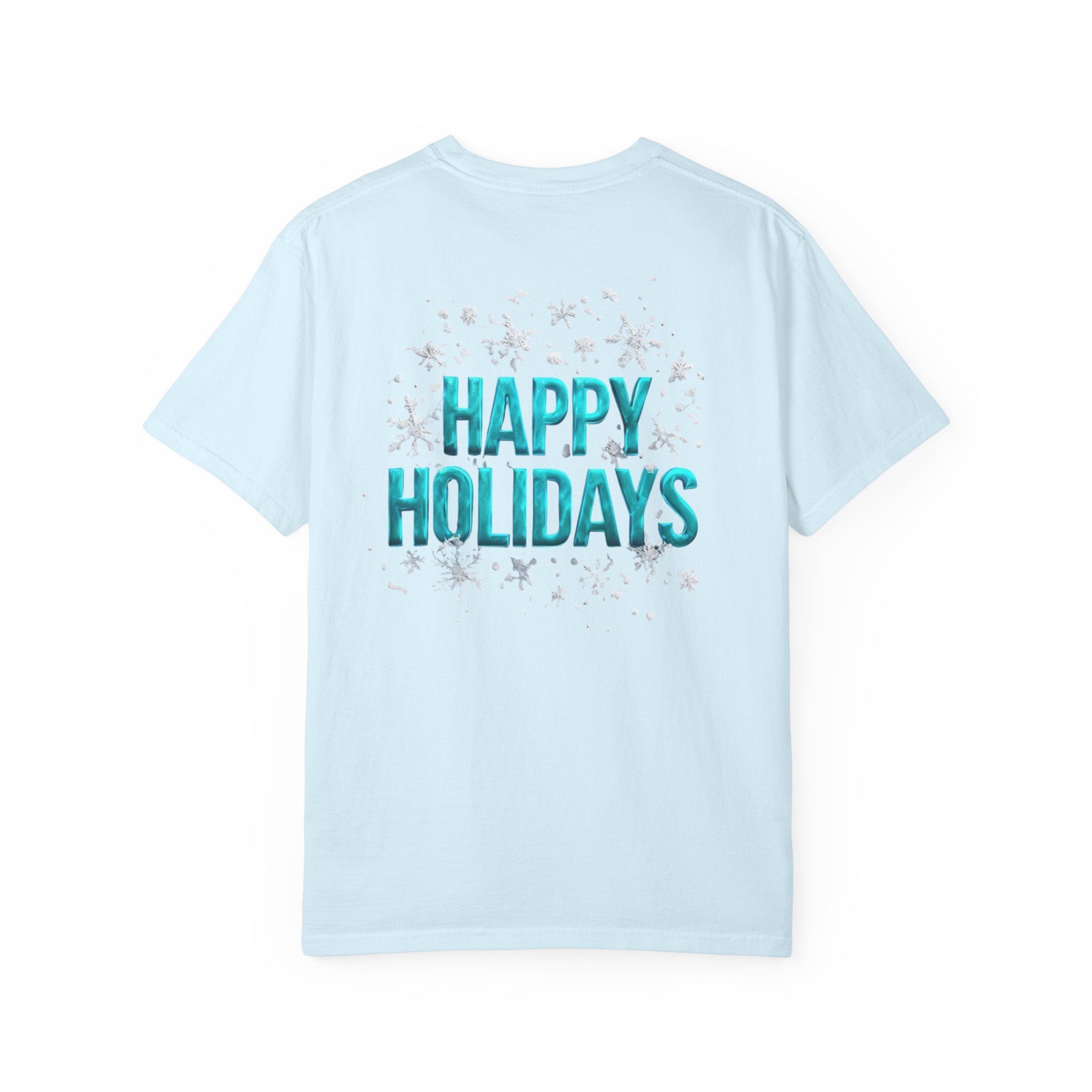 JUST CHILLN SNOWMAN Unisex Garment-Dyed T-shirt