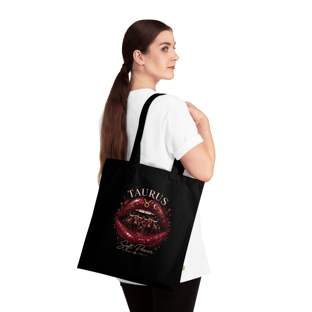 Taurus Zodiac Celestial Tote Bag