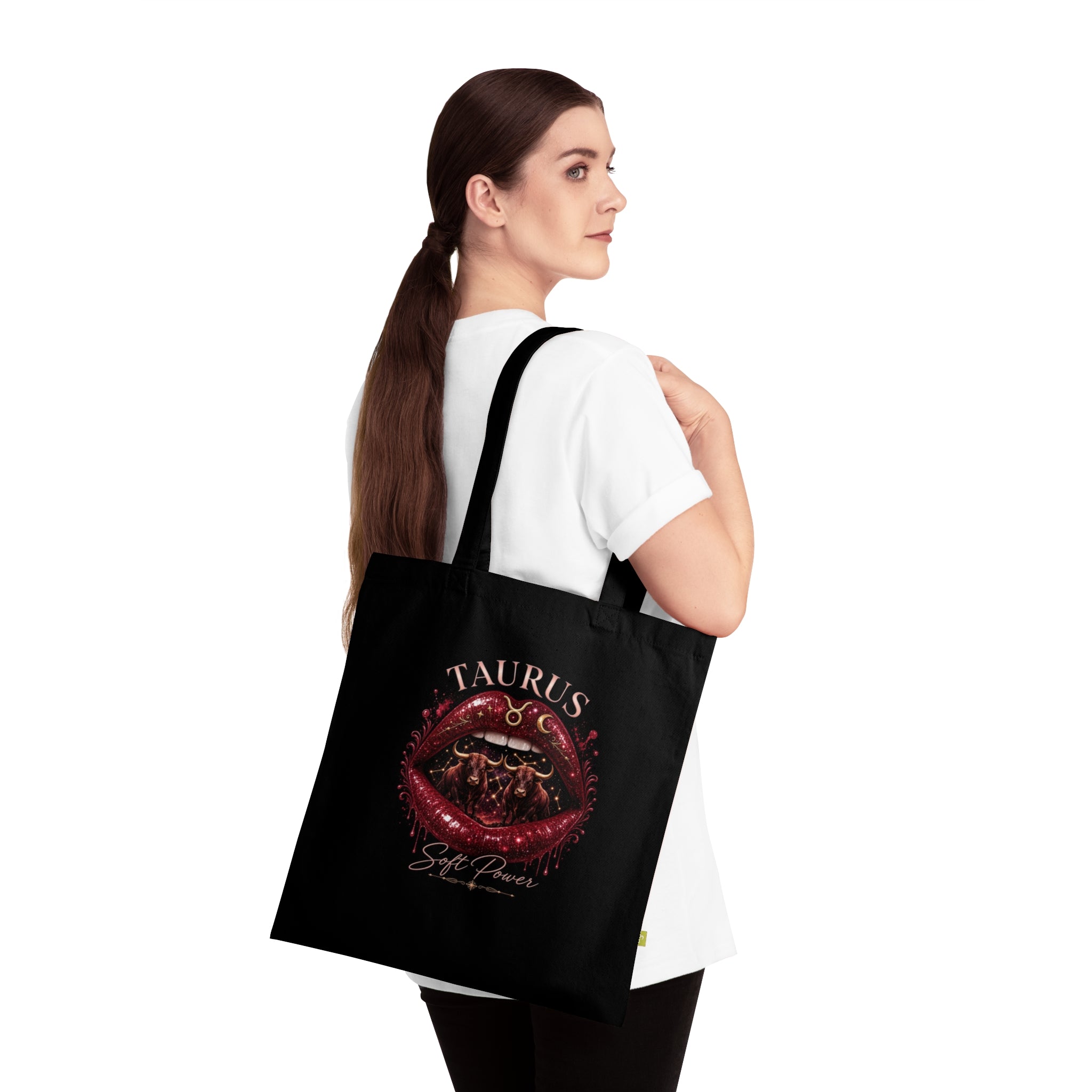 Taurus Zodiac Celestial Tote Bag