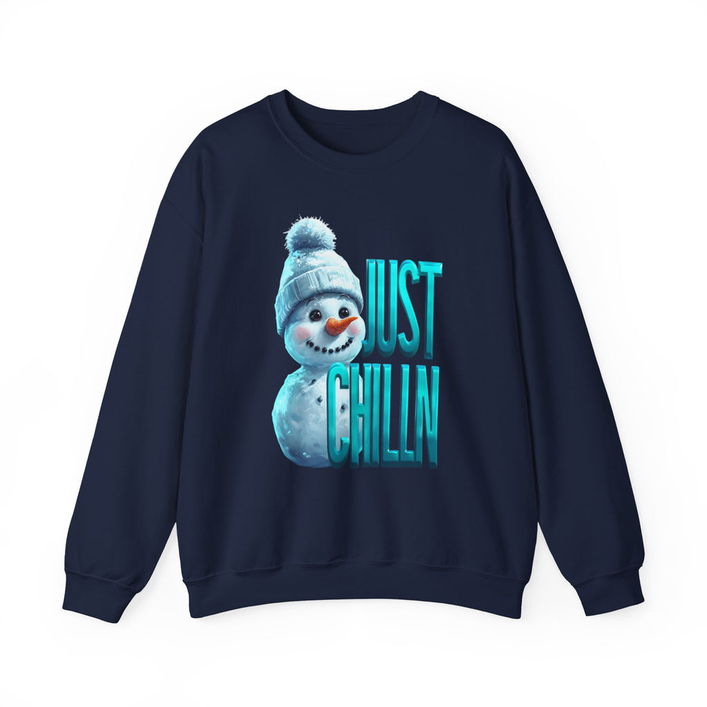 JUST CHILLN Unisex Heavy Blend™ Crewneck Sweatshirt