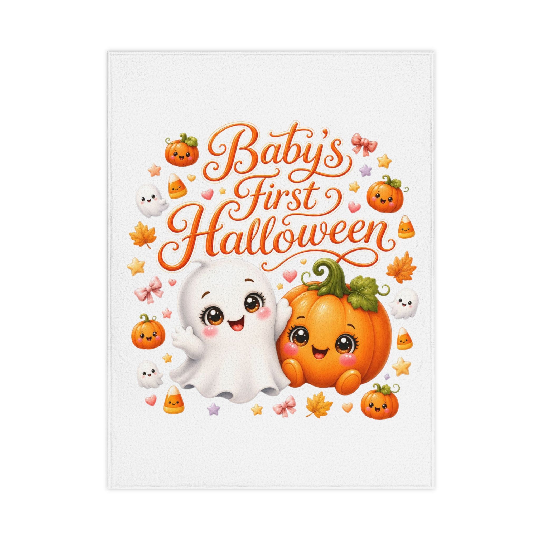 Baby's First Halloween Blanket