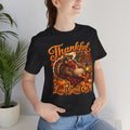 THANKFUL LOOKS GOOD ON ME Unisex Jersey Short Sleeve Tee