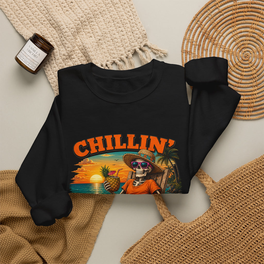 CHILLIN BEFORE HALLOWEEN Unisex Heavy Blend™ Crewneck Sweatshirt