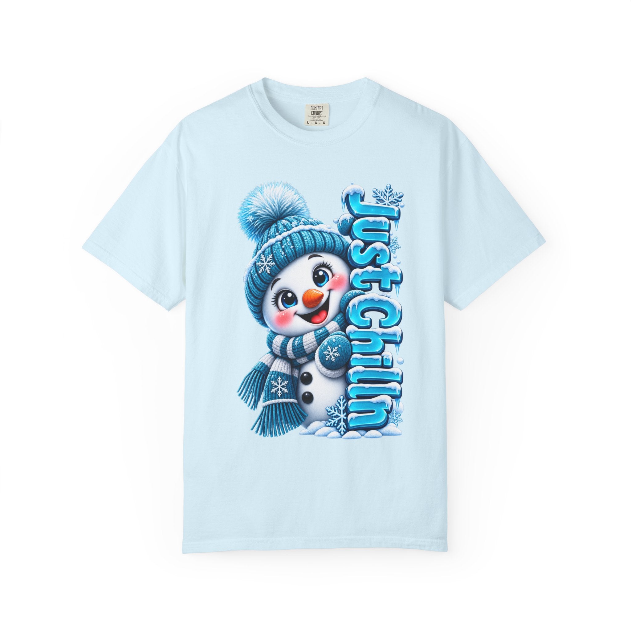 JUST CHILLN Unisex Garment-Dyed T-shirt