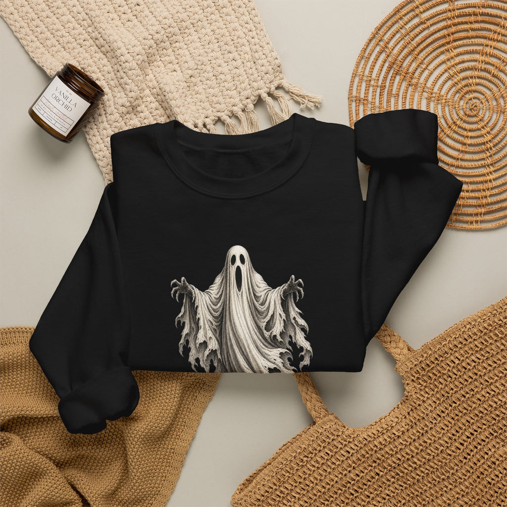 GHOST DON'T CARE Crewneck Sweatshirt