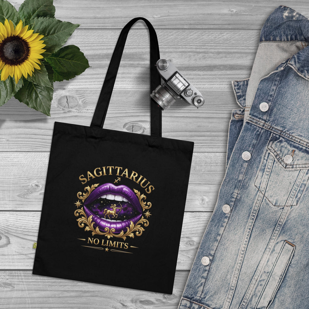 Sagittarius Zodiac Celestial Tote Bag