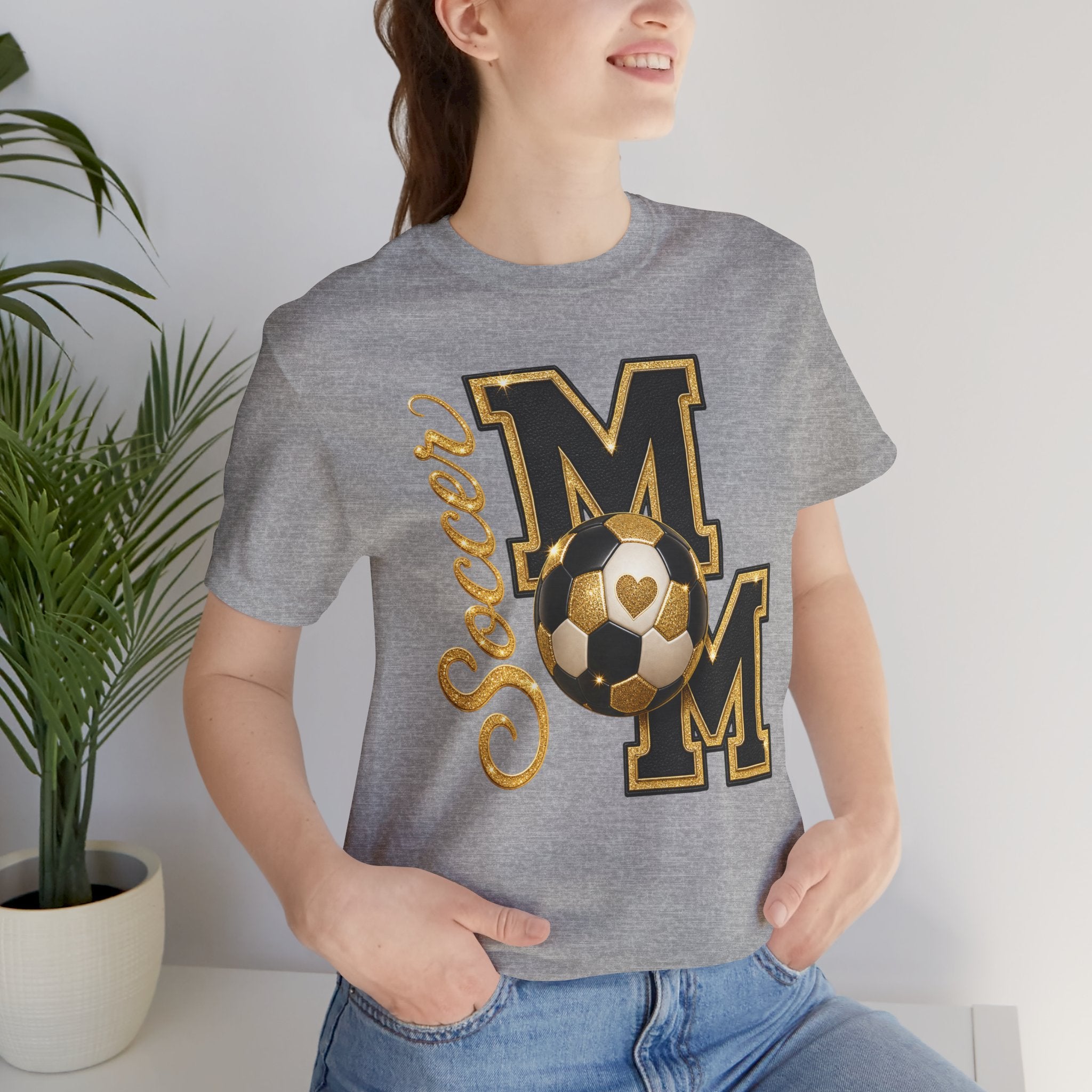SOCCER MOM Jersey Short Sleeve Tee