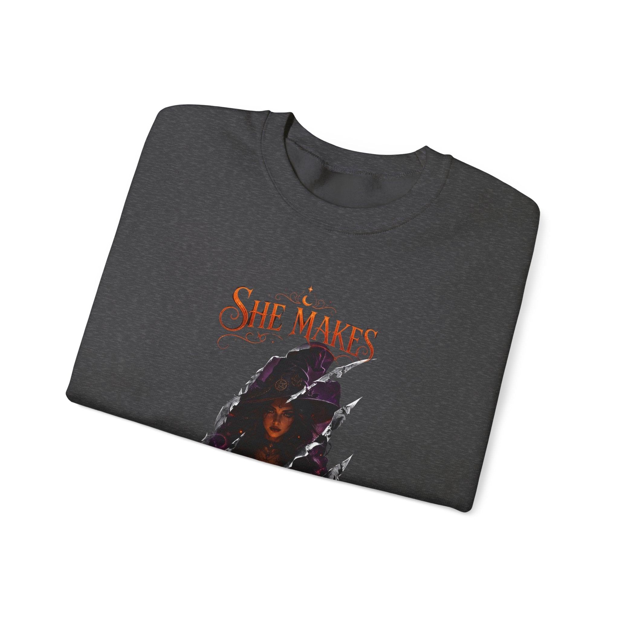 SHE MAKE HER MAGIC HALLOWEEN Sweatshirt