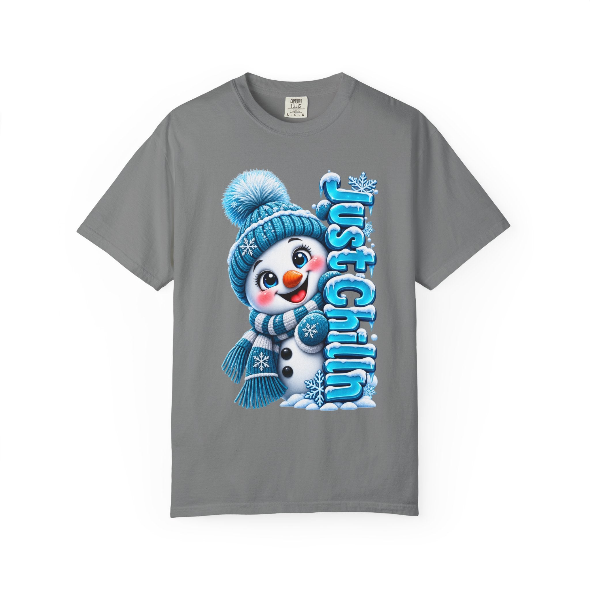 JUST CHILLN Unisex Garment-Dyed T-shirt