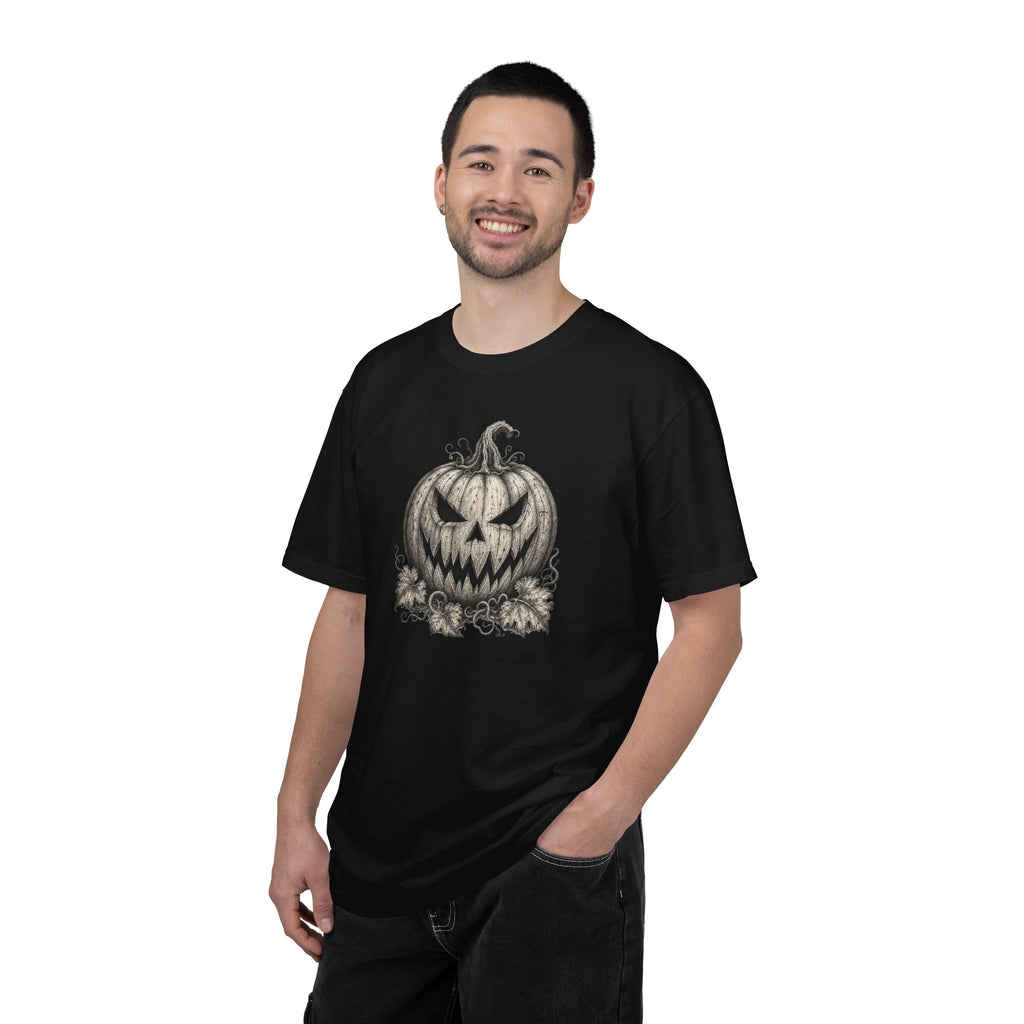 VINTAGE CREEPY PUMPKIN T-SHIRT Unisex Garment-Dyed T-shirt