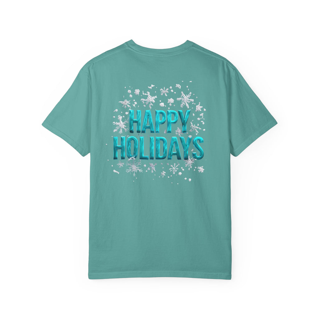 JUST CHILLN SNOWMAN Unisex Garment-Dyed T-shirt