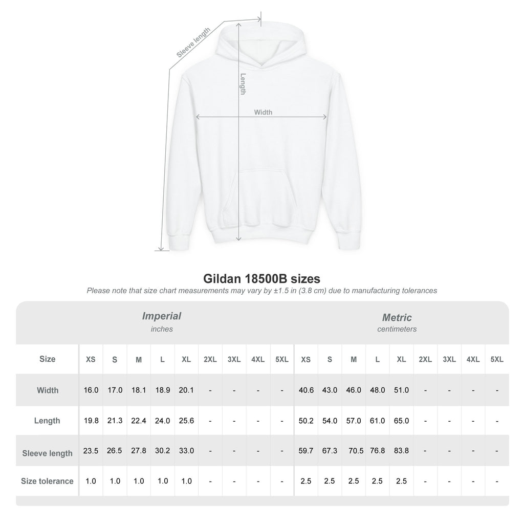 Fierce. Bold. Powerful. Soccer Hoodie | Kids Soccer Sweatshirt | Youth Soccer Gift Soccer Ball Graphic Youth Hoodie