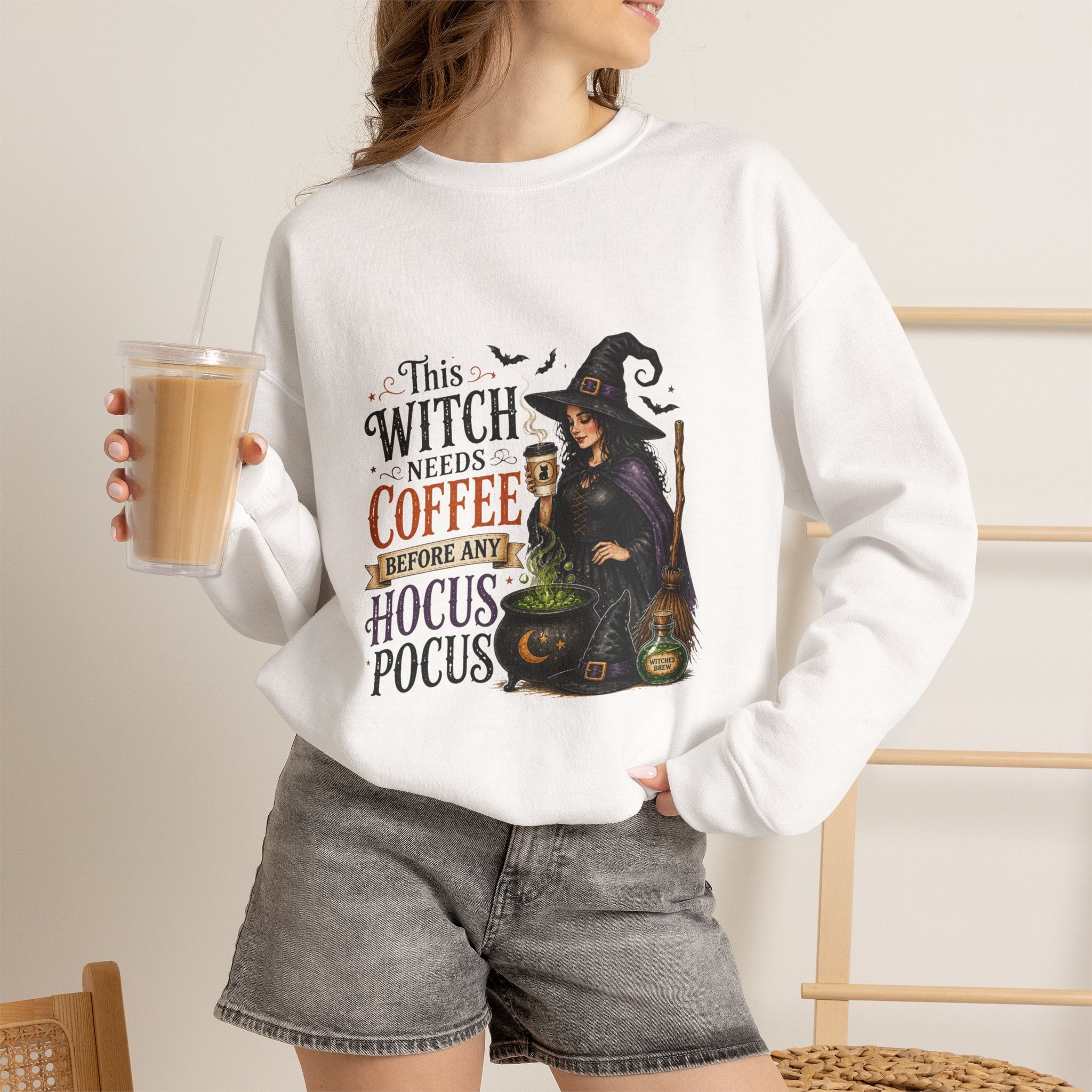 This Witch Needs Coffee Before Any Hocus Pocus