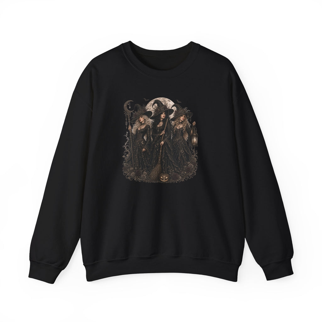 VINTAGE HALLOWEEN WITCHES Crewneck Sweatshirt