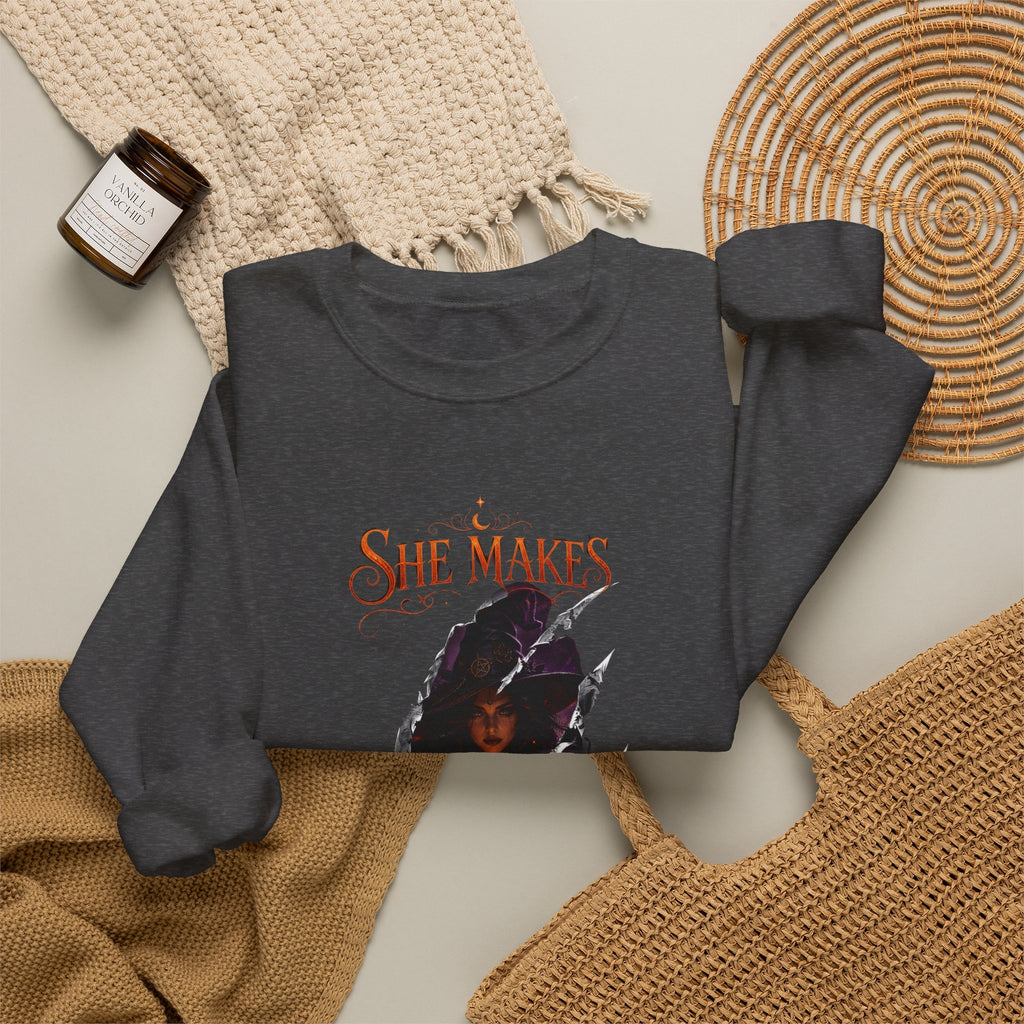 SHE MAKE HER MAGIC HALLOWEEN Sweatshirt