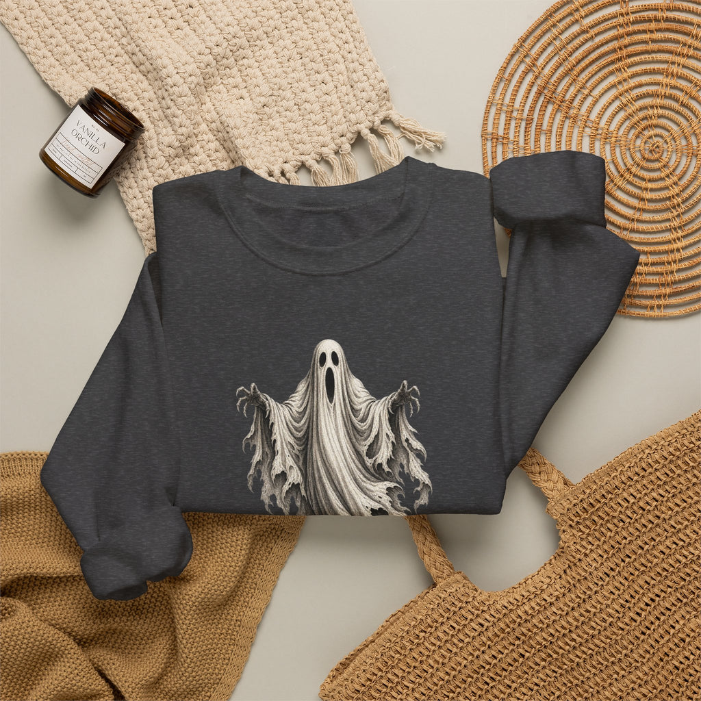 GHOST DON'T CARE Crewneck Sweatshirt