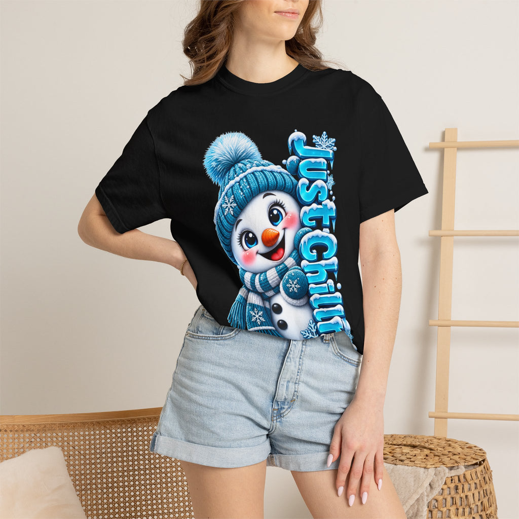 JUST CHILLN Unisex Garment-Dyed T-shirt