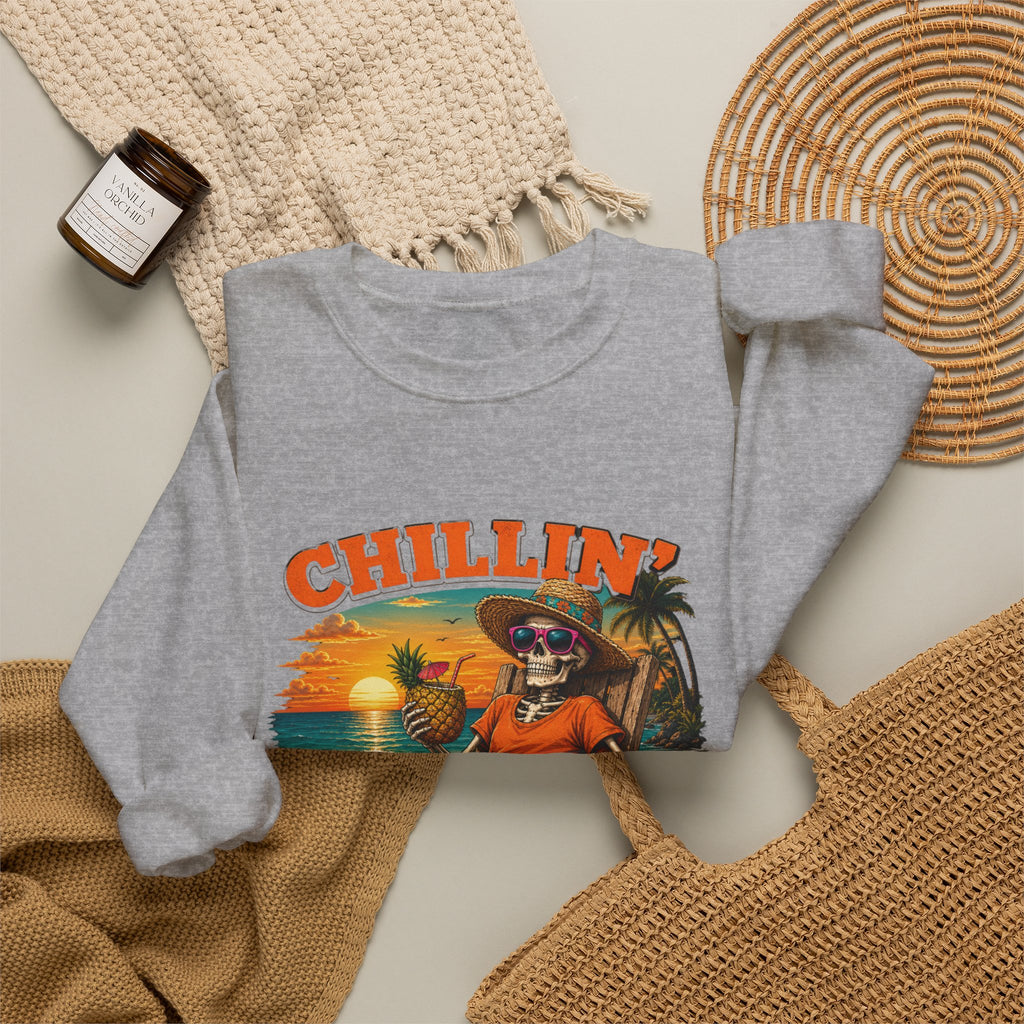 CHILLIN BEFORE HALLOWEEN Unisex Heavy Blend™ Crewneck Sweatshirt