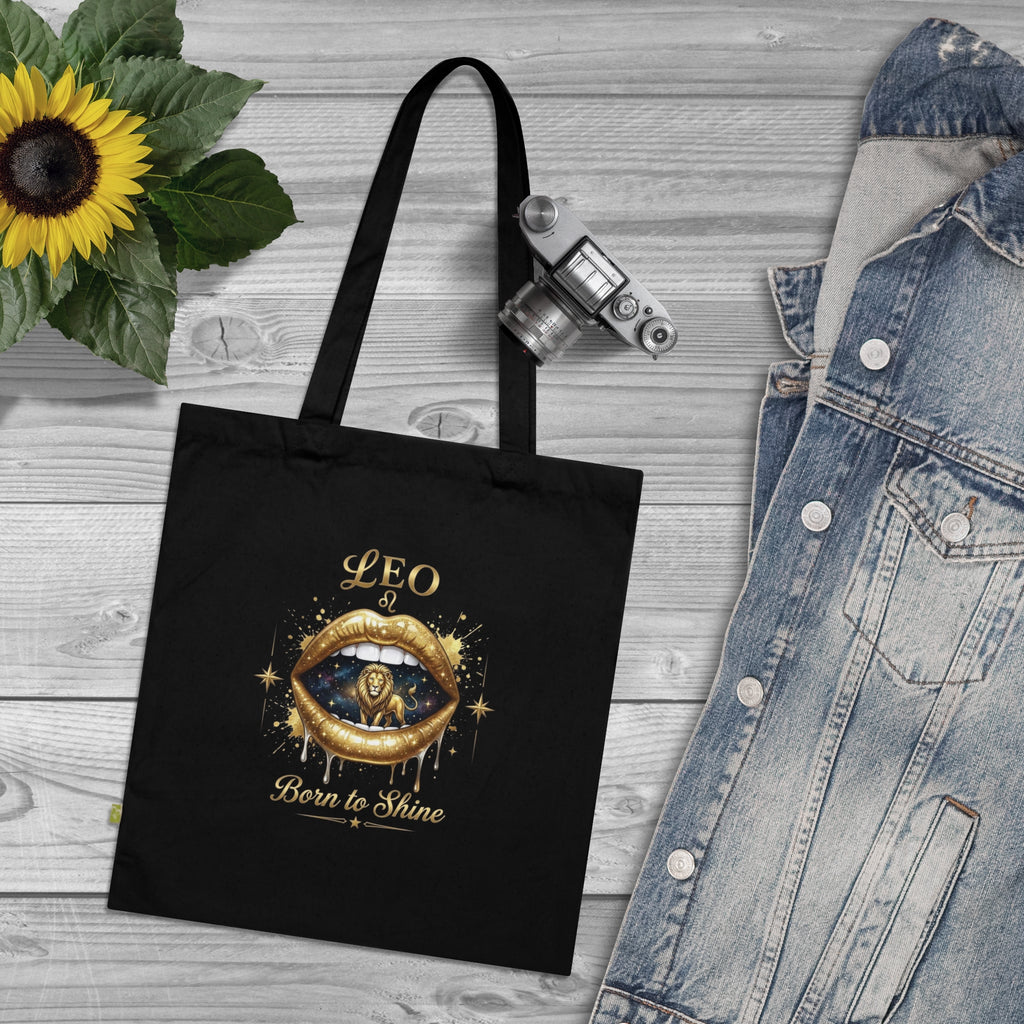 Leo Zodiac Celestial Tote Bag