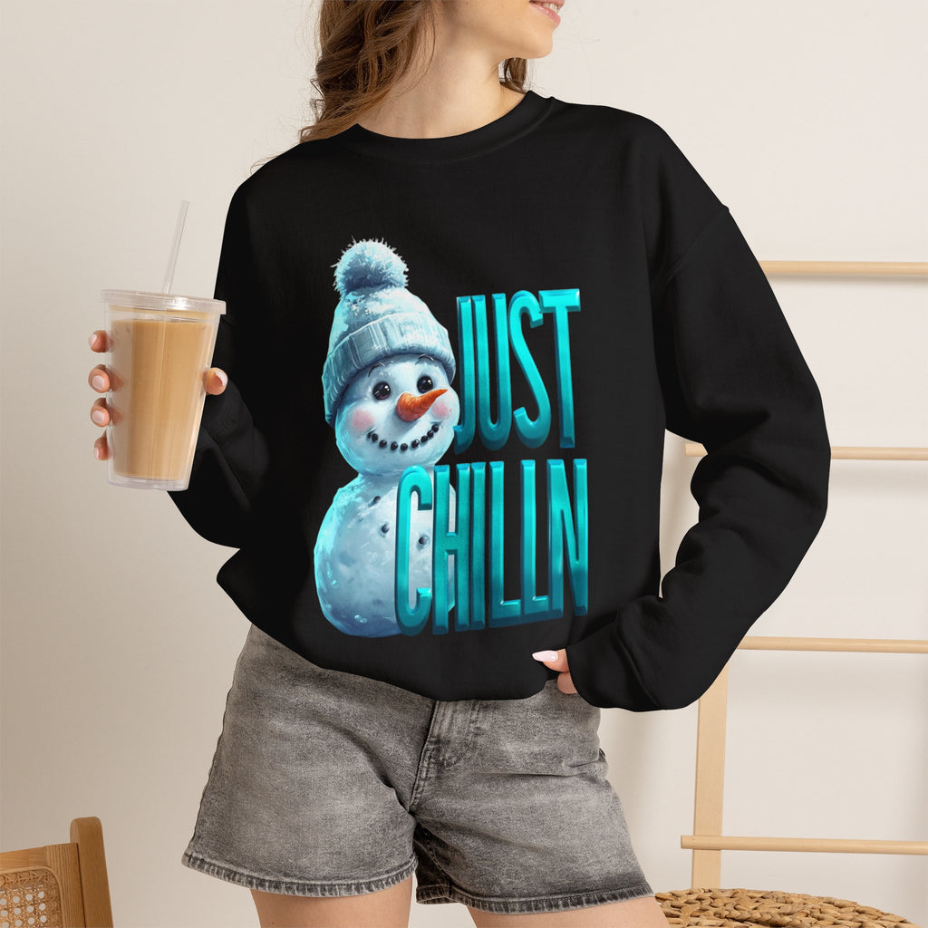 JUST CHILLN Unisex Heavy Blend™ Crewneck Sweatshirt