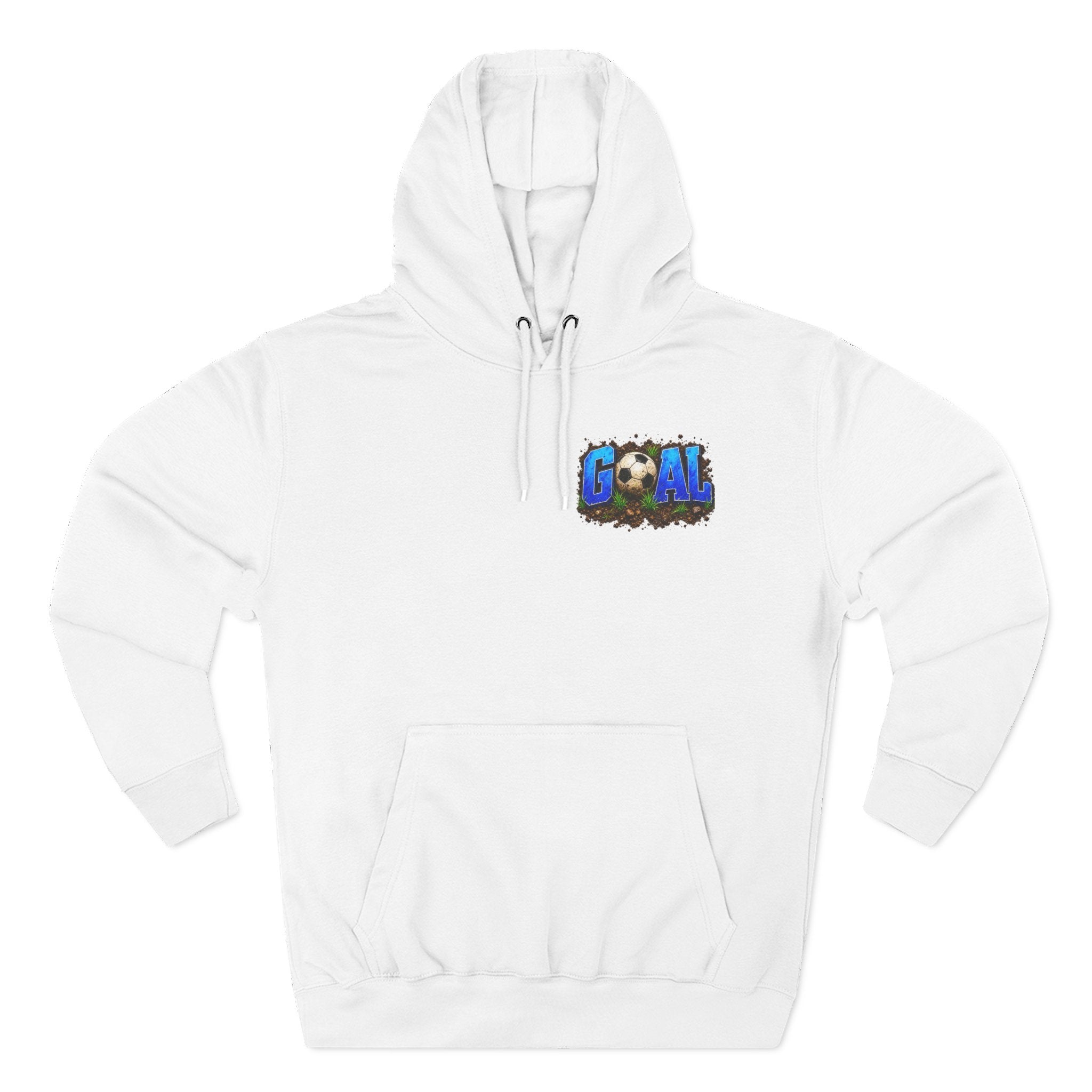 Three-Panel FleeFunny Soccer Tournament Hoodie | My Goal Is to Say No MoreFunny Soccer Tournament Hoodie s... Not!! | Soccer Mom & Dad Gift | Soccer Coach Hoodiece Hoodie