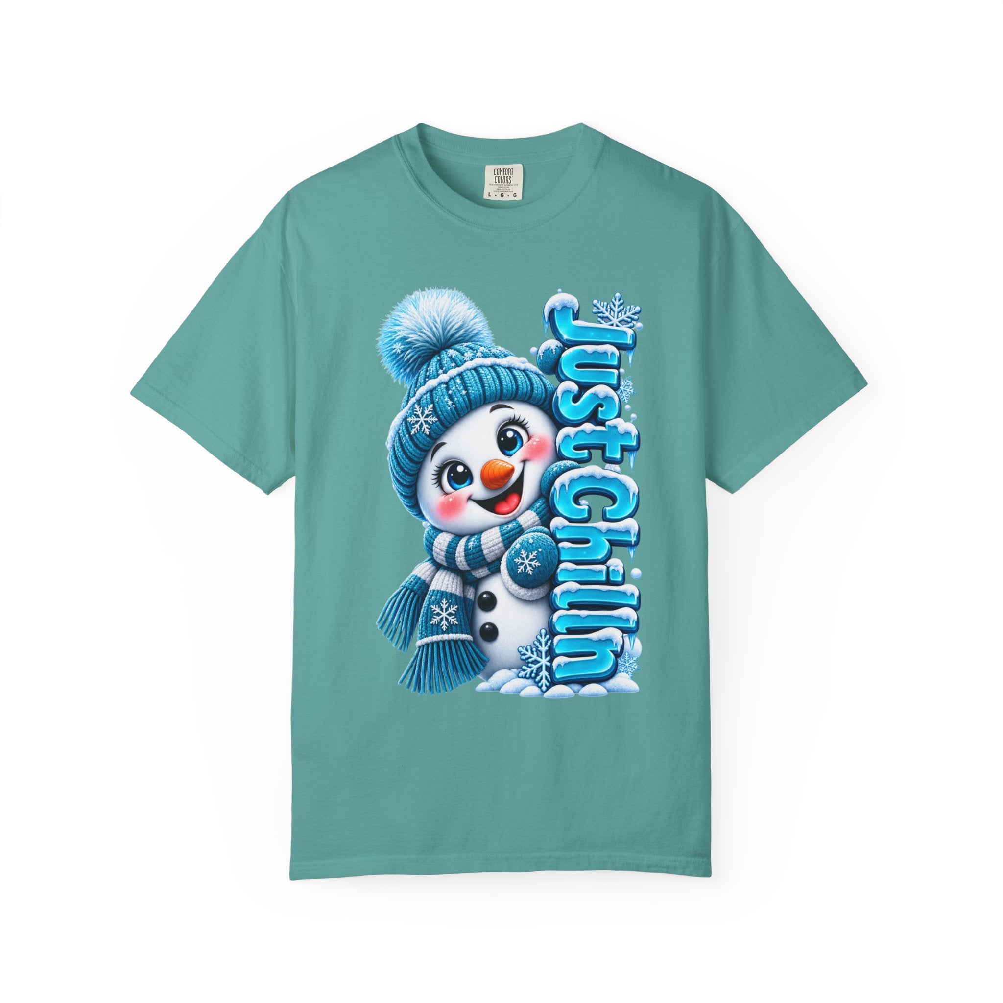 JUST CHILLN Unisex Garment-Dyed T-shirt