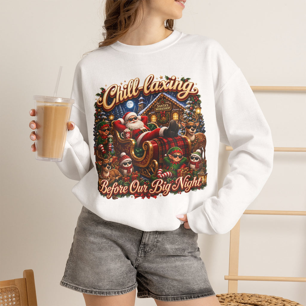 CHRISTMAS CHILL Unisex Heavy Blend™ Crewneck Sweatshirt