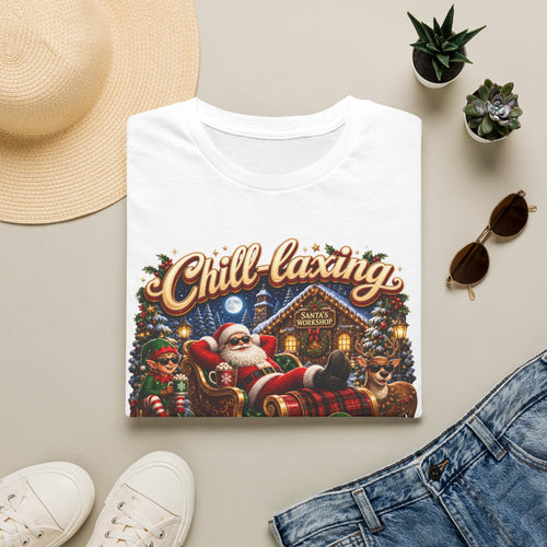 JUST CHILLIN SANTA Unisex Softstyle T-Shirt