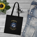 Pisces Zodiac Celestial Tote Bag