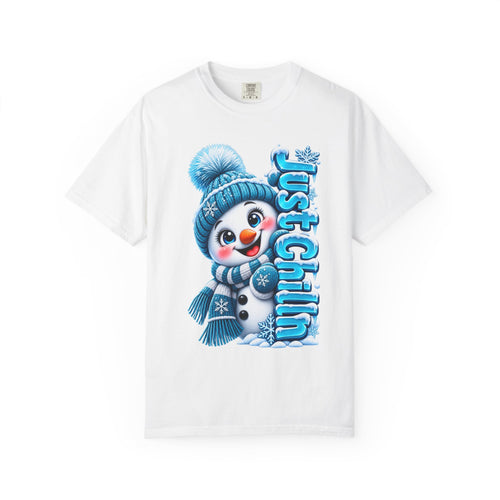 JUST CHILLN Unisex Garment-Dyed T-shirt