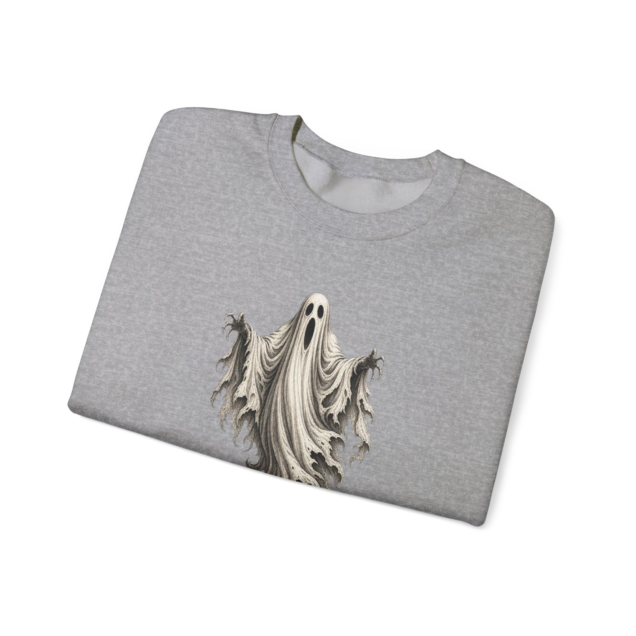 GHOST DON'T CARE Crewneck Sweatshirt