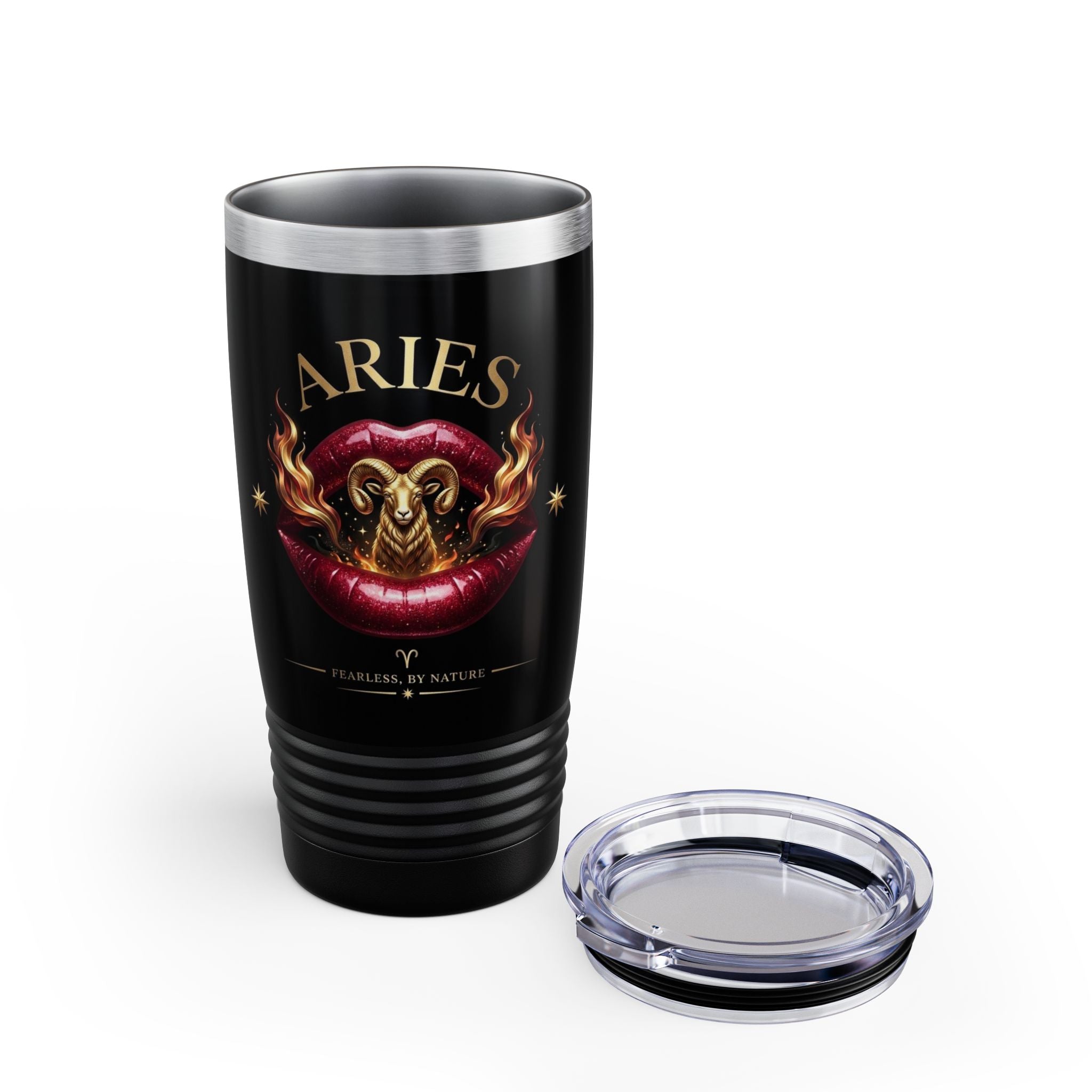Zodiac Signs Ringneck Tumbler, 20oz (ALL 12 ZODIAC SIGNS AVAILABLE)