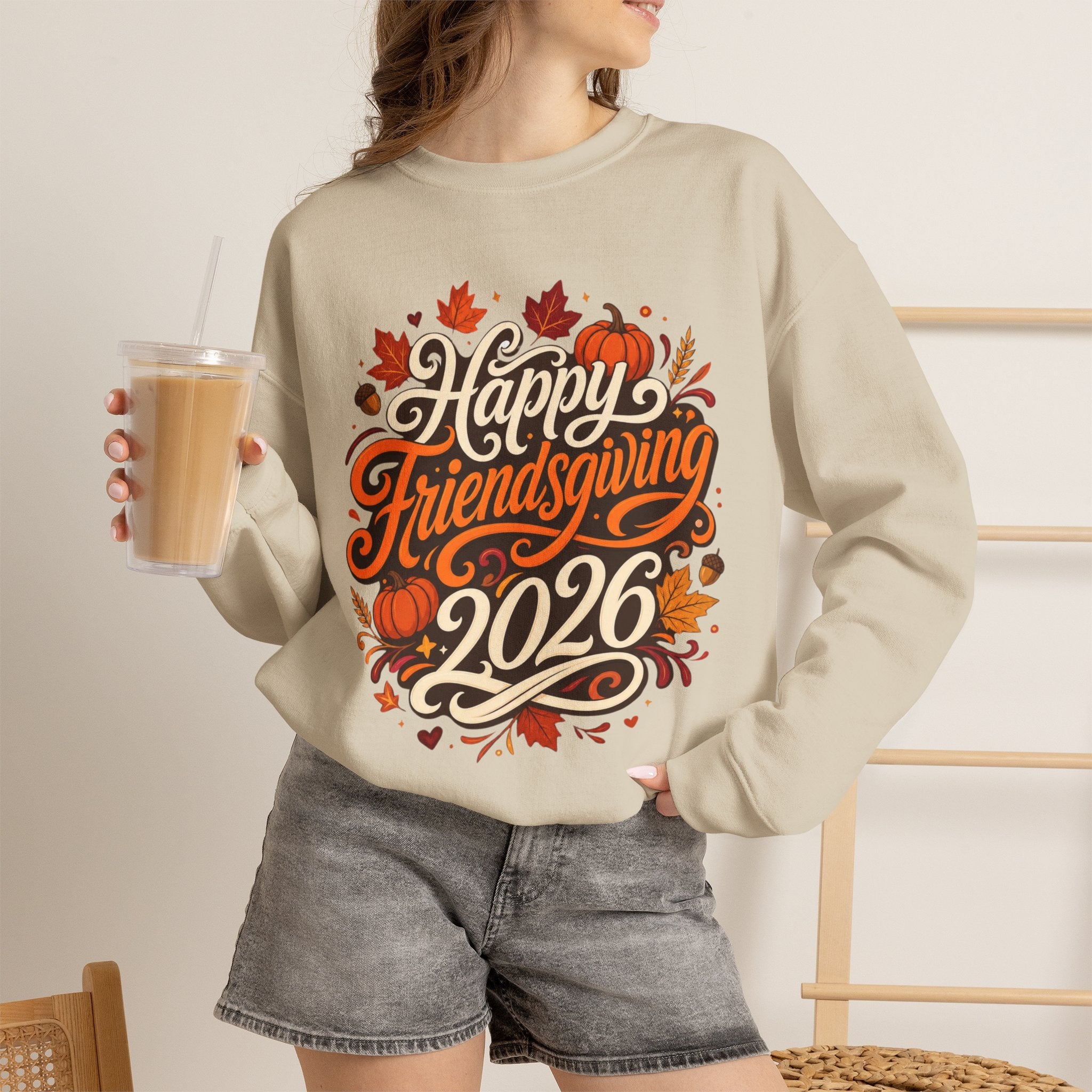FRIENDSGIVING 2026 Unisex Heavy Blend™ Crewneck Sweatshirt