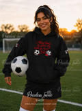 Messy Buns & Game Day Hoodie | Soccer Mom Hooded Sweatshirt | Unisex Heavy Blend Hoodie | Soccer Lover Gift