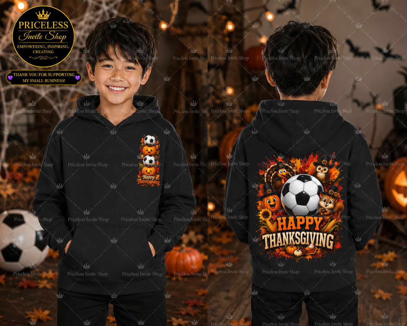 Youth Heavy Blend Hooded Sweatshirt
