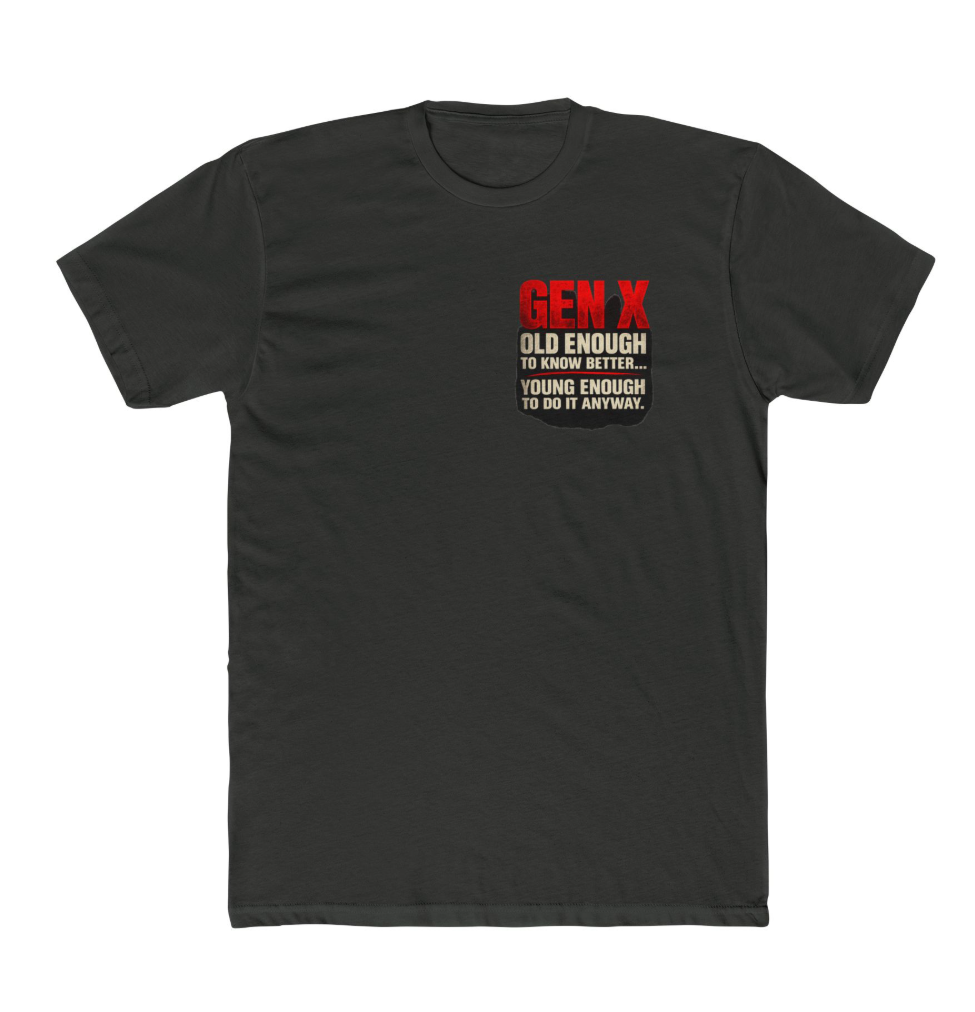 Generation X T-Shirt, Men & Women, Generation X SHIRT