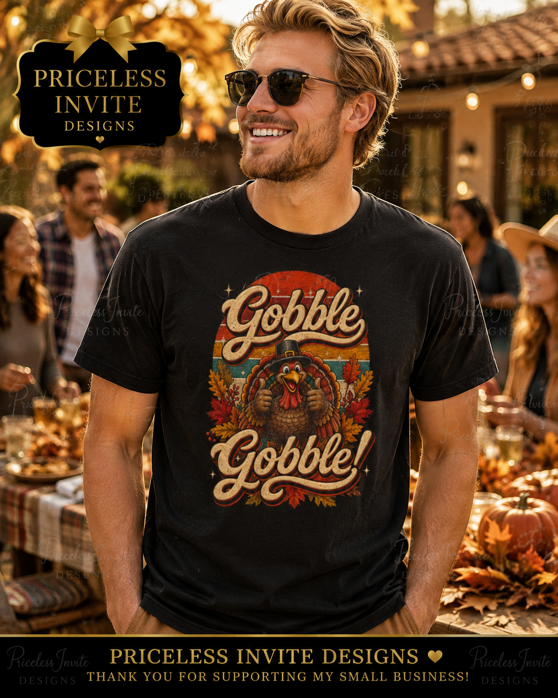 Gobble Gobble Thanksgiving Shirt