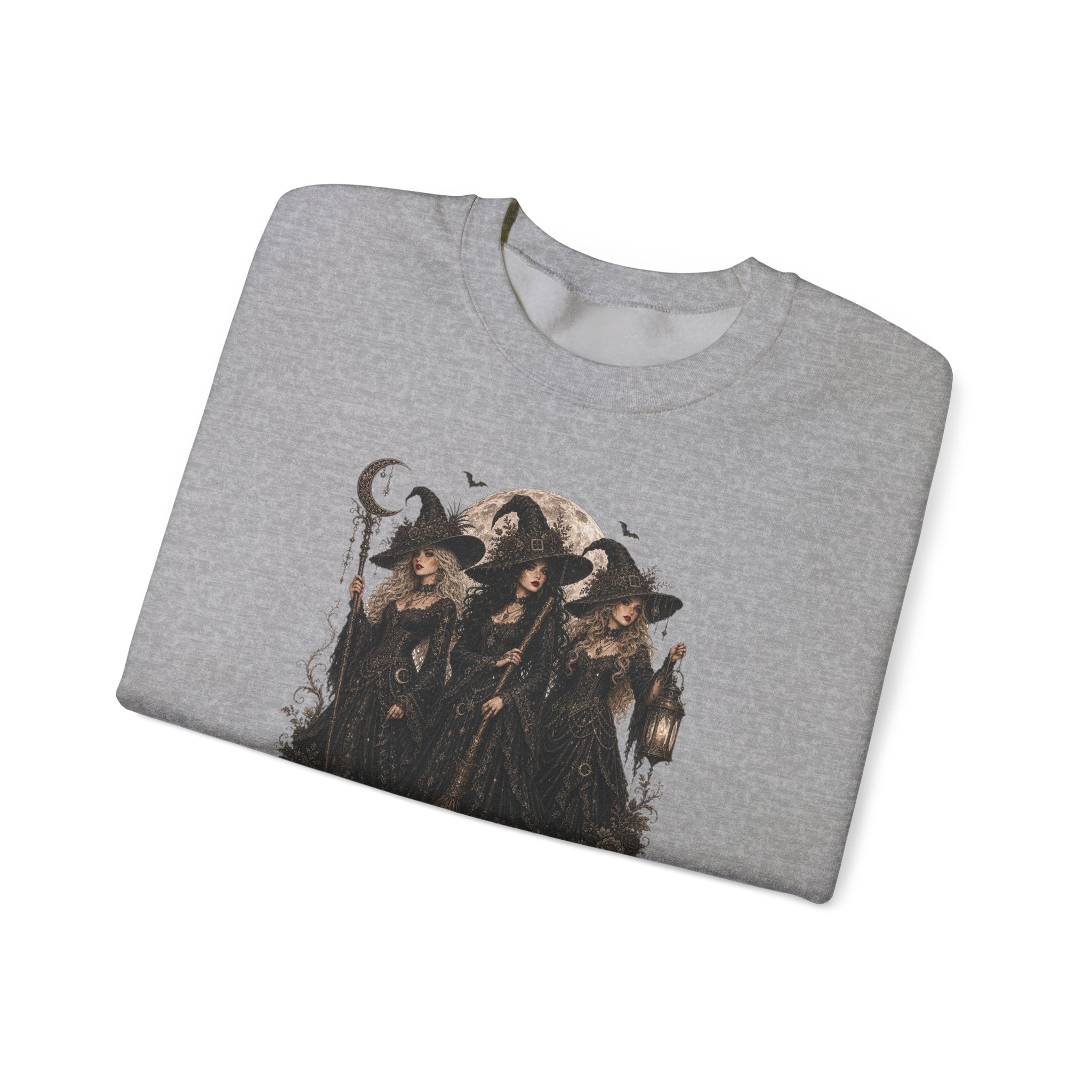 VINTAGE HALLOWEEN WITCHES Crewneck Sweatshirt