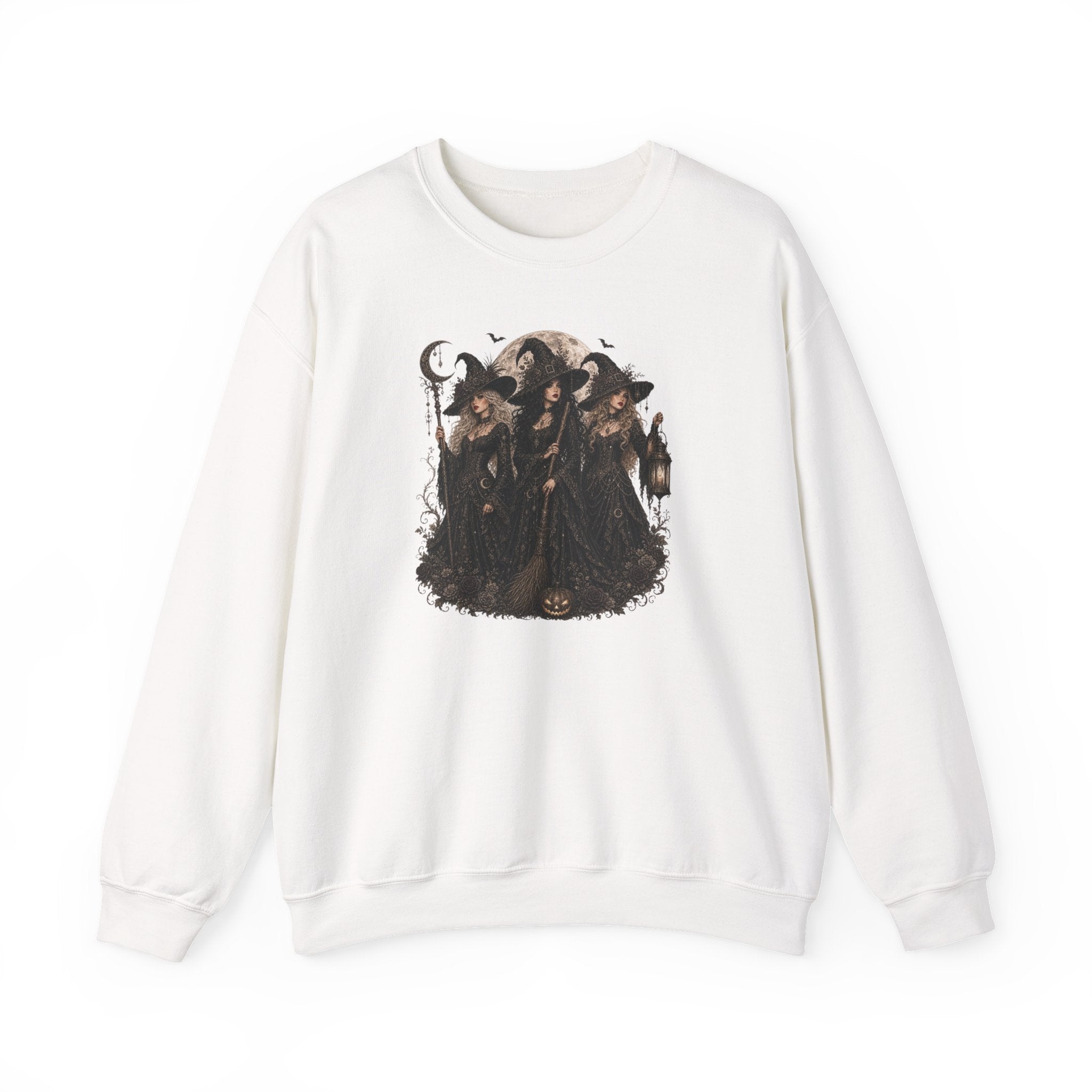 VINTAGE HALLOWEEN WITCHES Crewneck Sweatshirt
