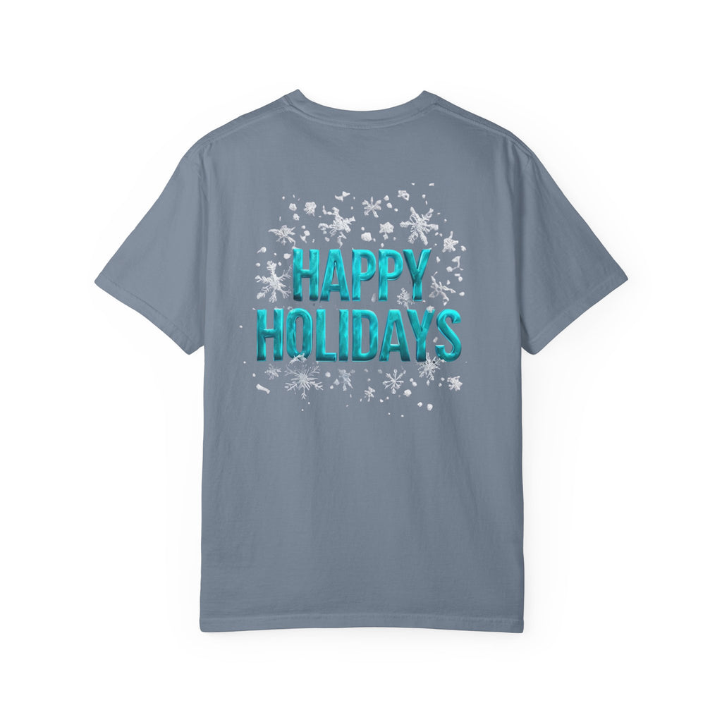 JUST CHILLN SNOWMAN Unisex Garment-Dyed T-shirt