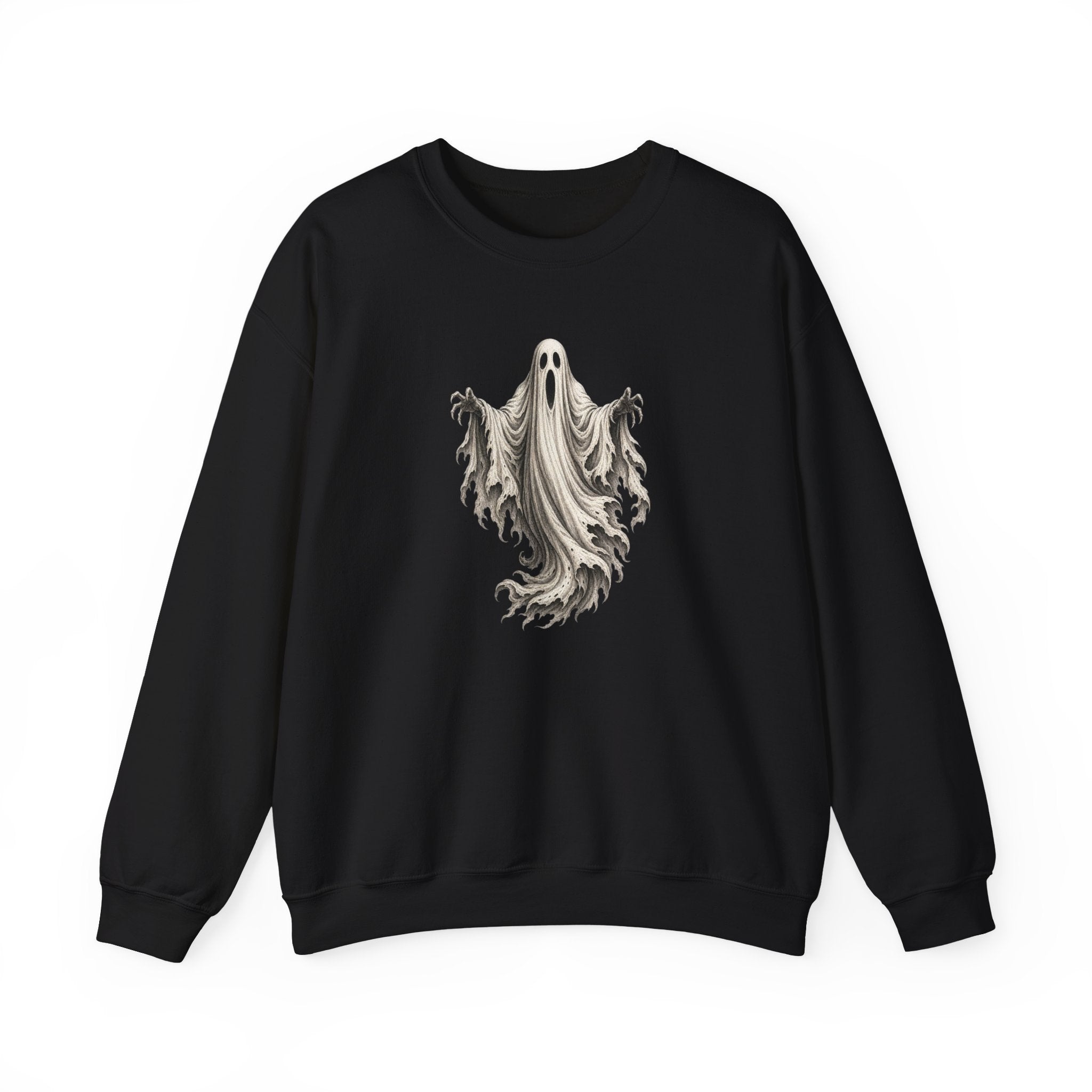 GHOST DON'T CARE Crewneck Sweatshirt
