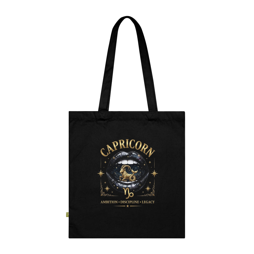 Capricorn Zodiac Celestial Tote Bag