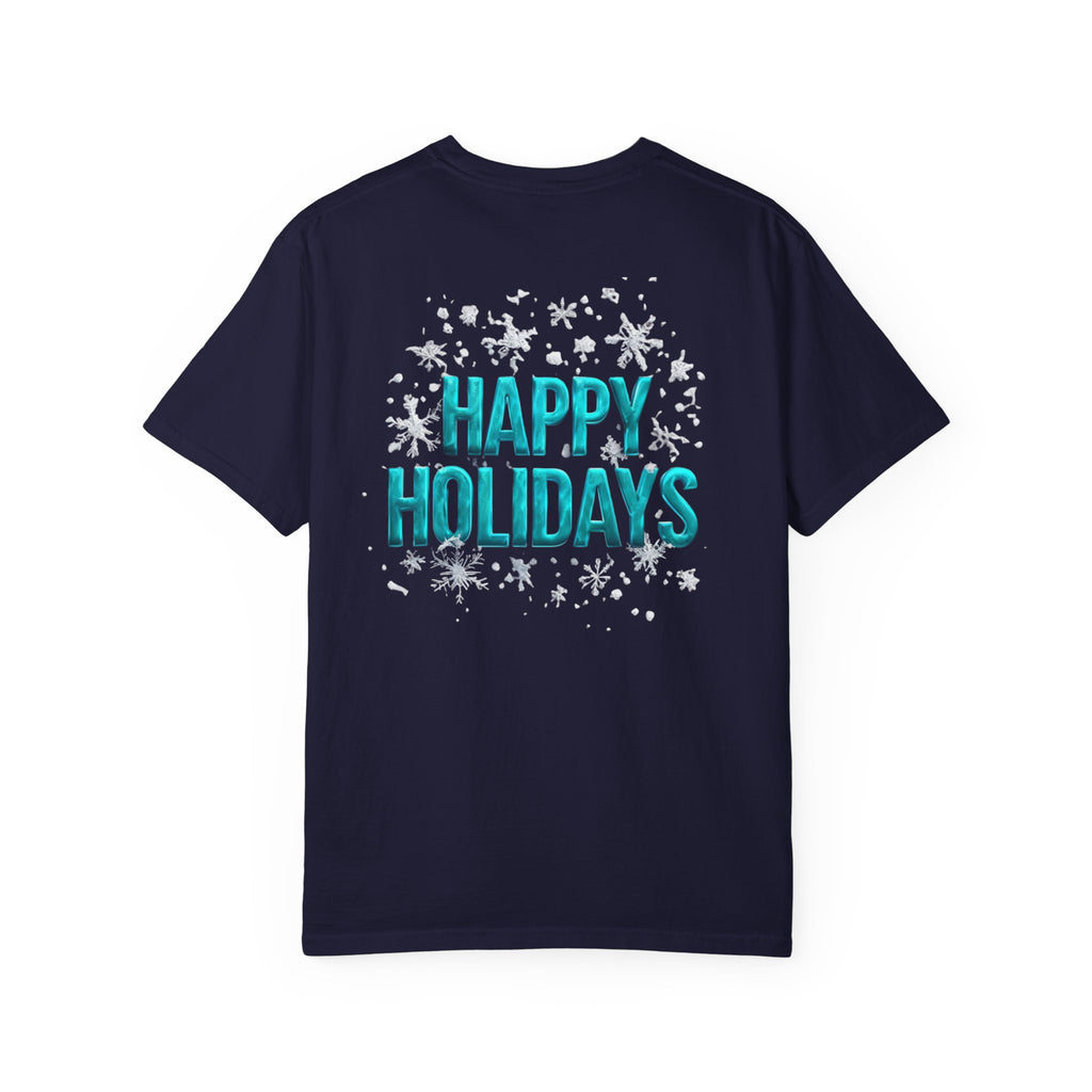 JUST CHILLN SNOWMAN Unisex Garment-Dyed T-shirt