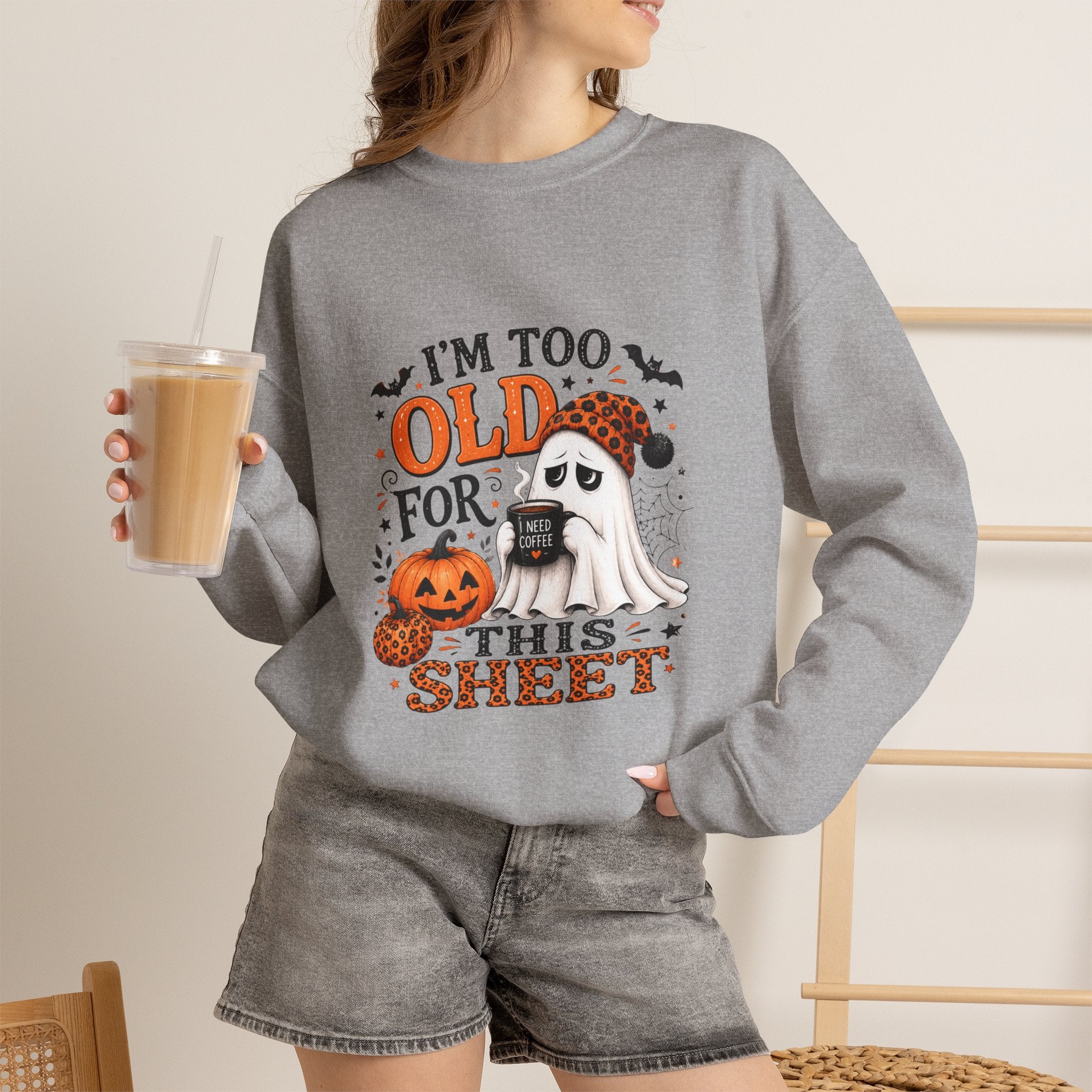 Adult Halloween Crewneck Men & Woman